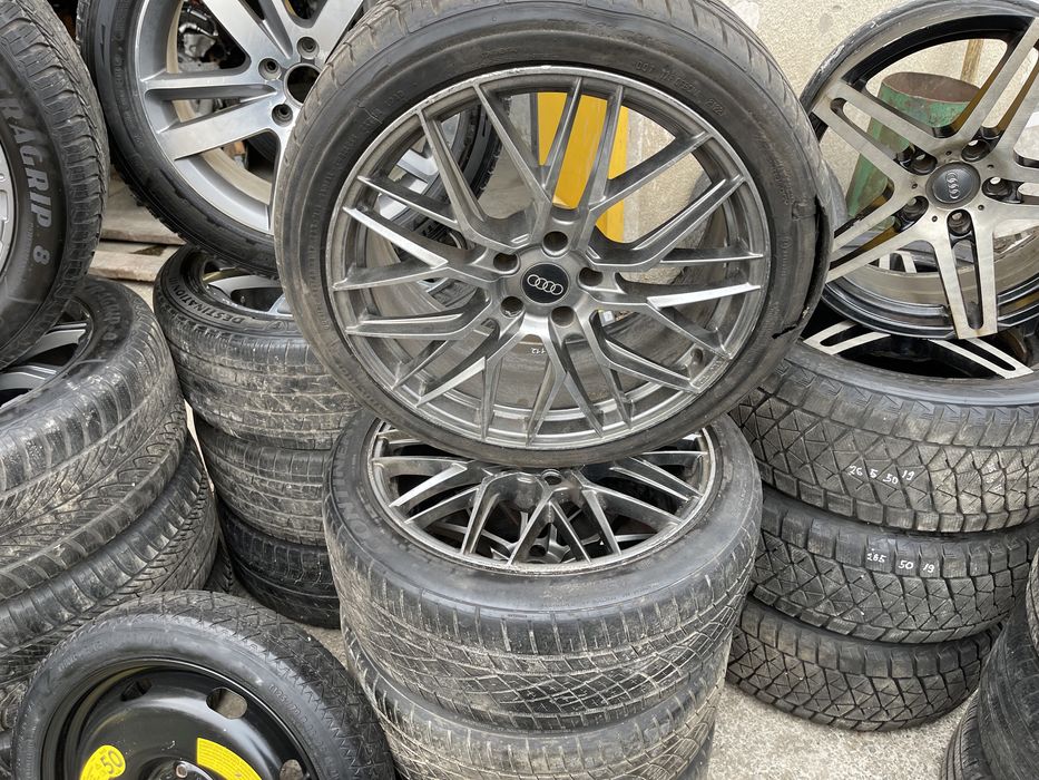 Диски R19 5 112 титани шини 245 40 19 резина