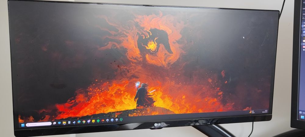 Monitor 25" 1080p ultra wide - LG 25UM58-P IPS