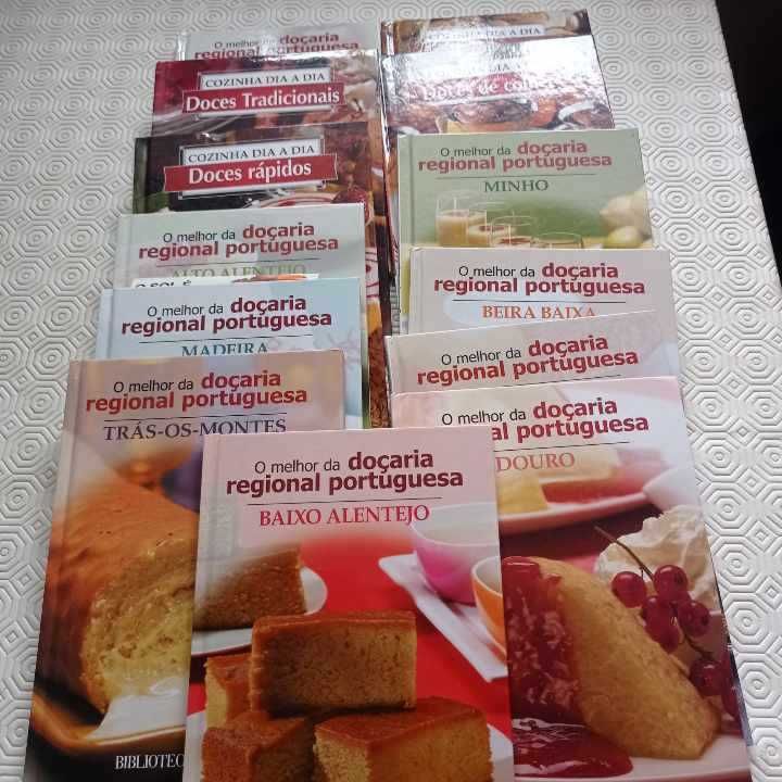 vendo 13 livros o melhor da doçaria regional portuguesa