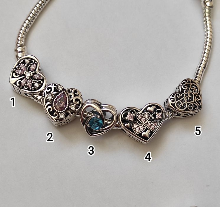 Біжутерія шарм намистина до браслету типу Пандора pandora