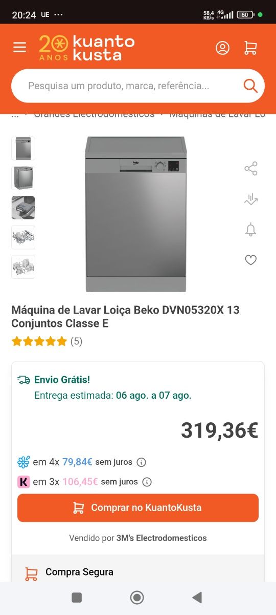 Máquina de lavar loiça