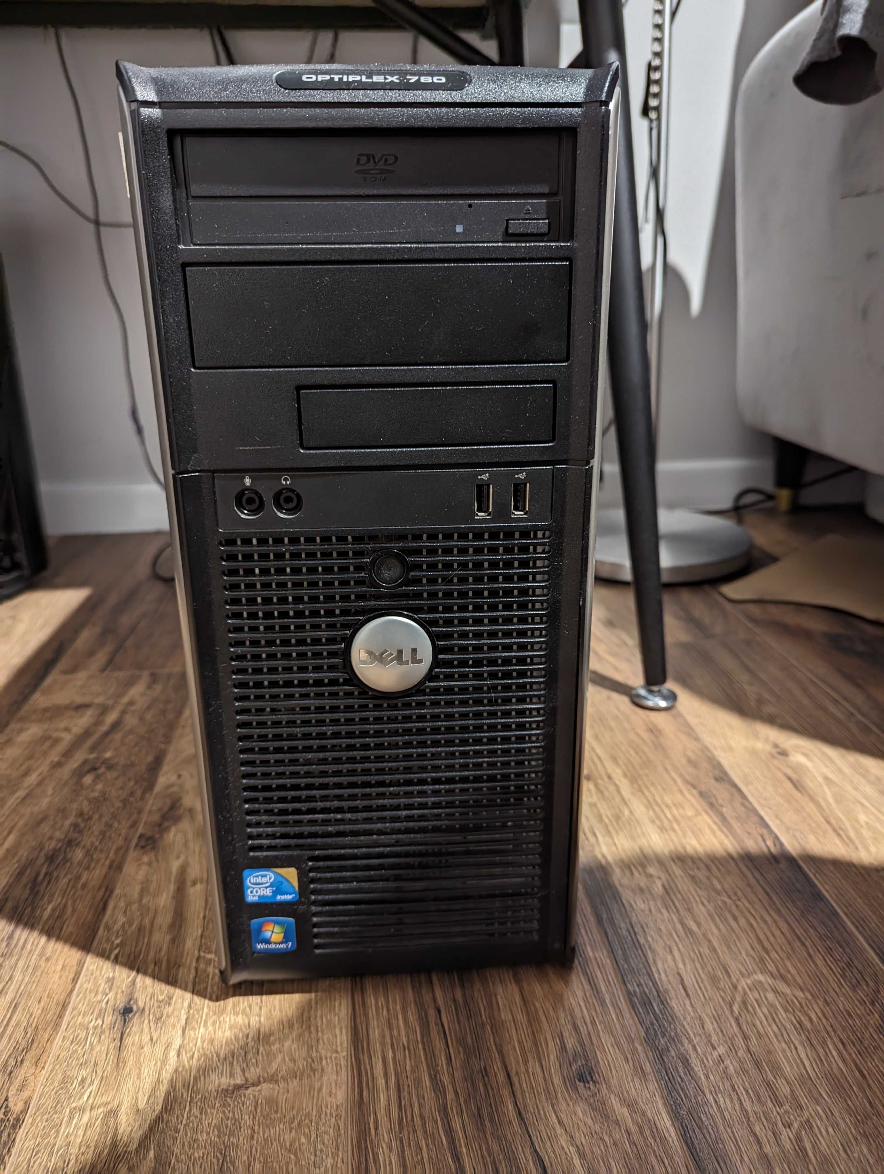 Komputer PC DELL Optiplex 780 Intel Quad Q9400 4 core dysk SSD