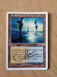 Adarkar Wastes - Carta autografada (Magic the Gathering)