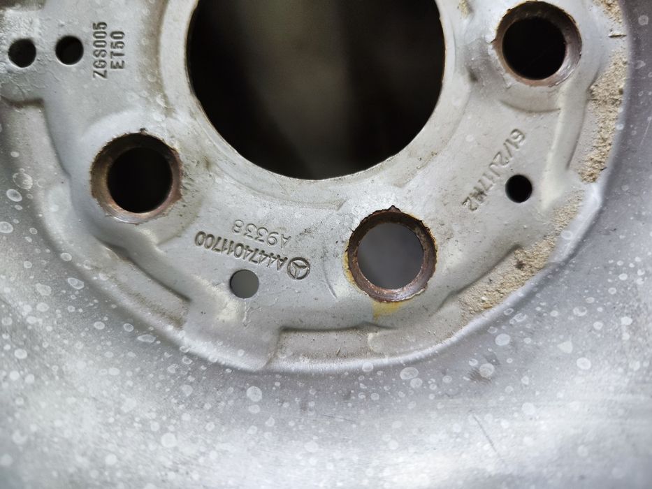 Диски сталеві 5*112 р17 з віто447