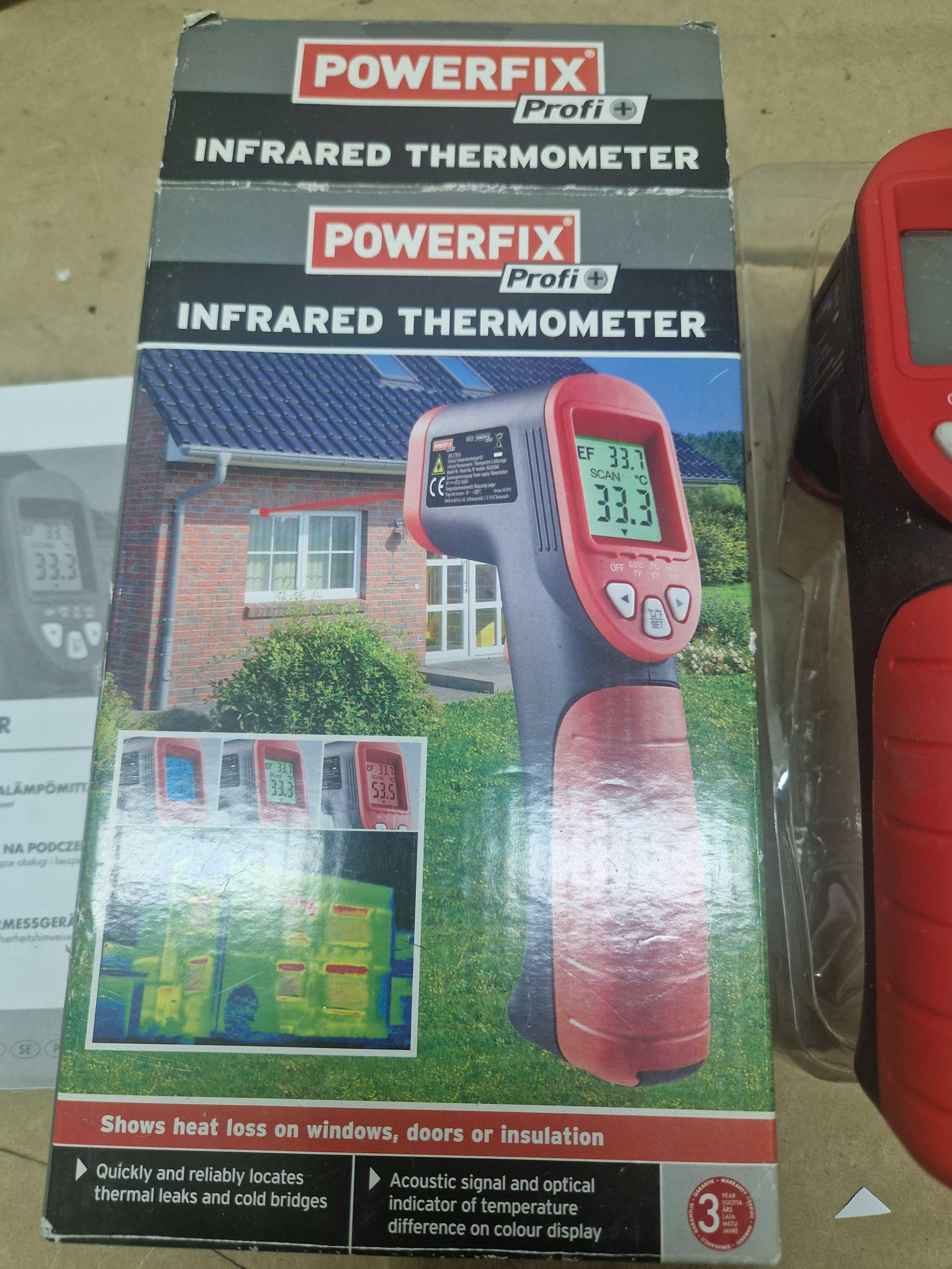 Termometr na podczerwień powerfix okazja