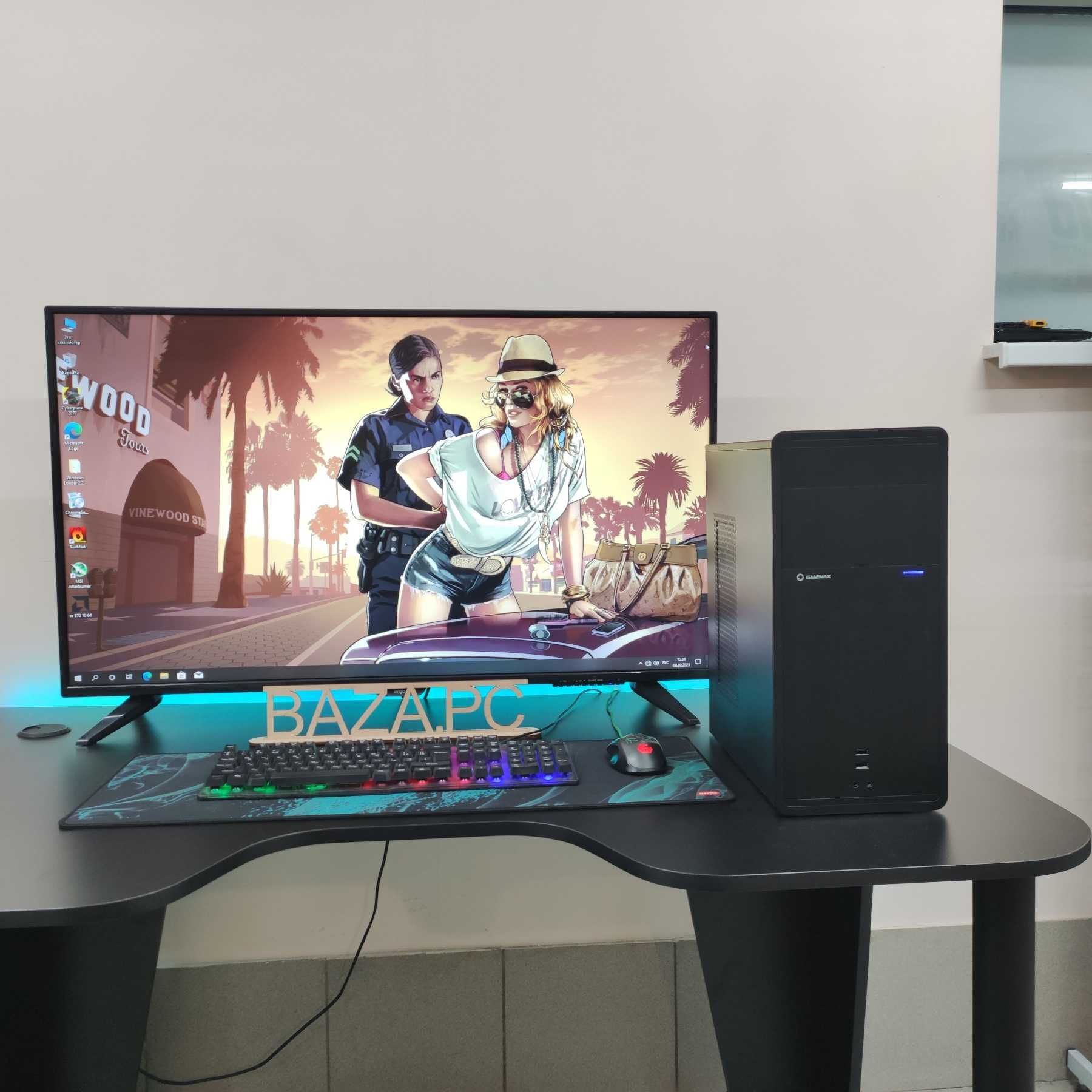 Игровой Компютер Intel Core i5, Sapphire RX 470, 16GB DDR3, SSD 500GB