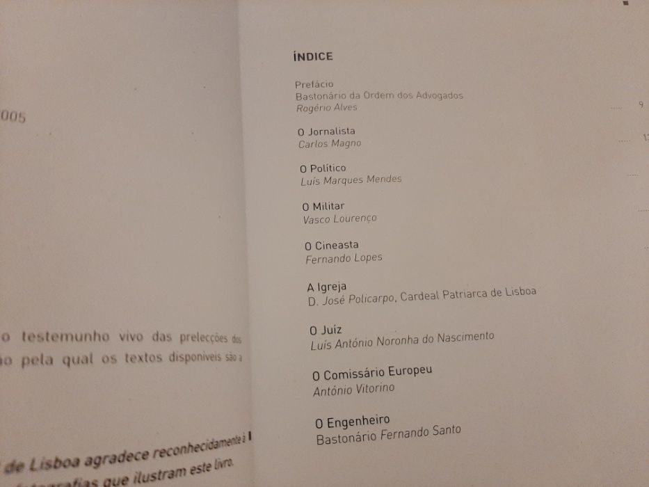 O Advogado Visto por...// Ciclo de Conferências 2004
