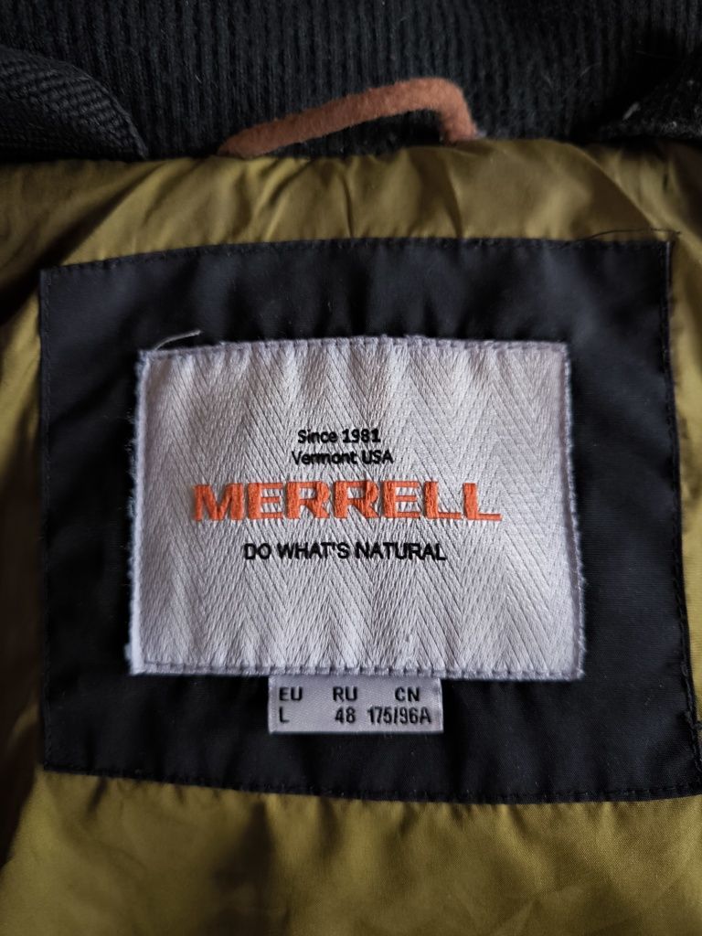 Пуховик мужской черный, Merrell