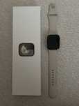 Apple Watch series 9 45mm Starlight Aluminium Case, Starlight Band