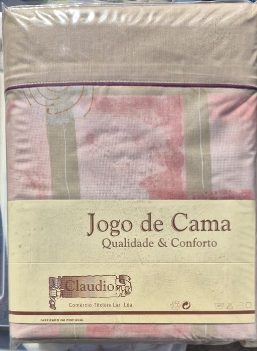 Jogo de lençóis novo