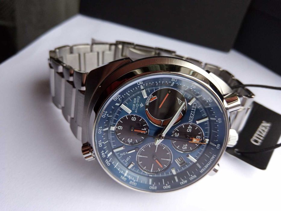 Японские часы Citizen Promaster Tsuno AV0070-57L Сапфир тахиметр 200м