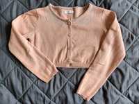 Bolerko, sweterek dla dziewczynki r. 122, gratis