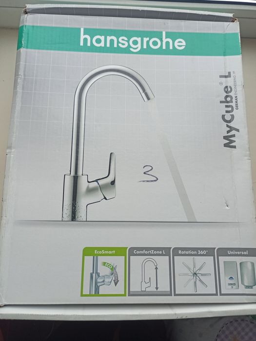 Смеситель для кухни HANSGROHE MYCUBE L 13816000