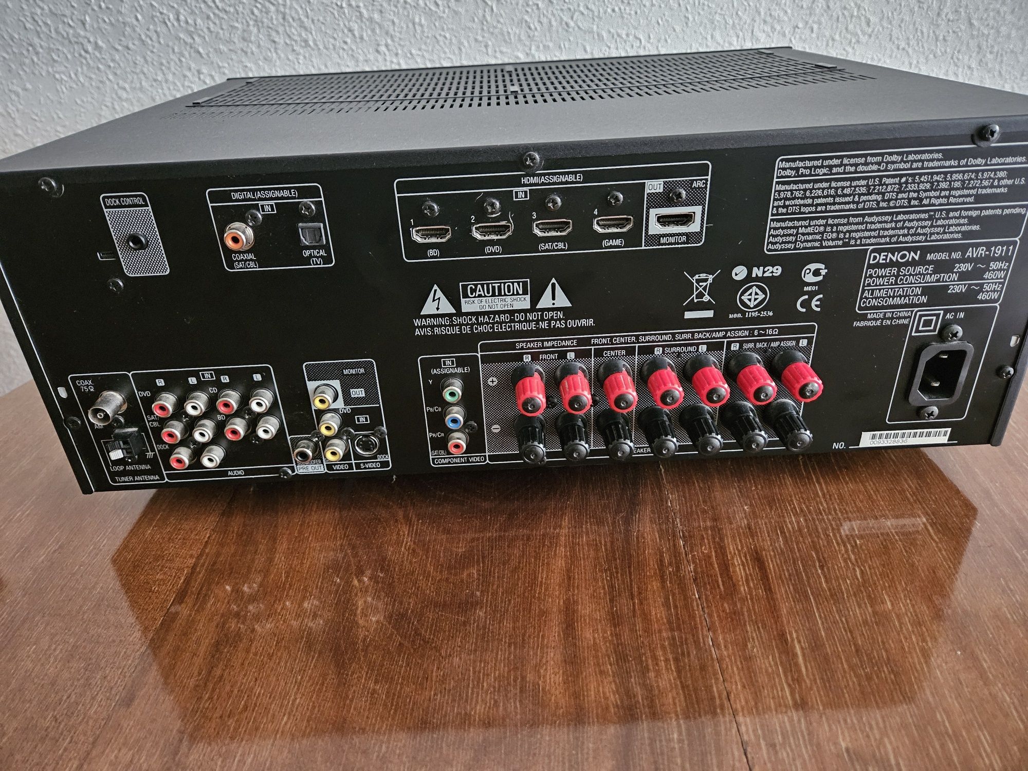 Amplituner Denon AVR 1911 Kino domowe