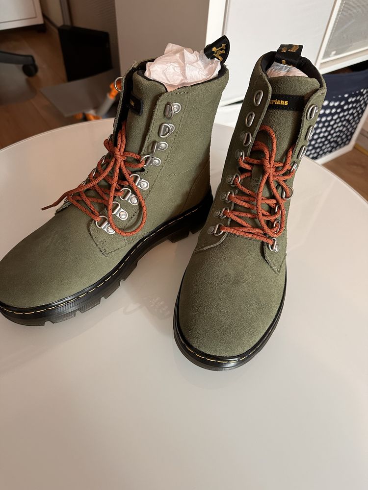 Buty Dr. Martens Khaki/Jasnozielony rozmiar 41 Nowe Kraków