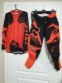 Spodnie FOX 360 ORANGE rozmiar 30 lub 32 + bluzka Jersey L