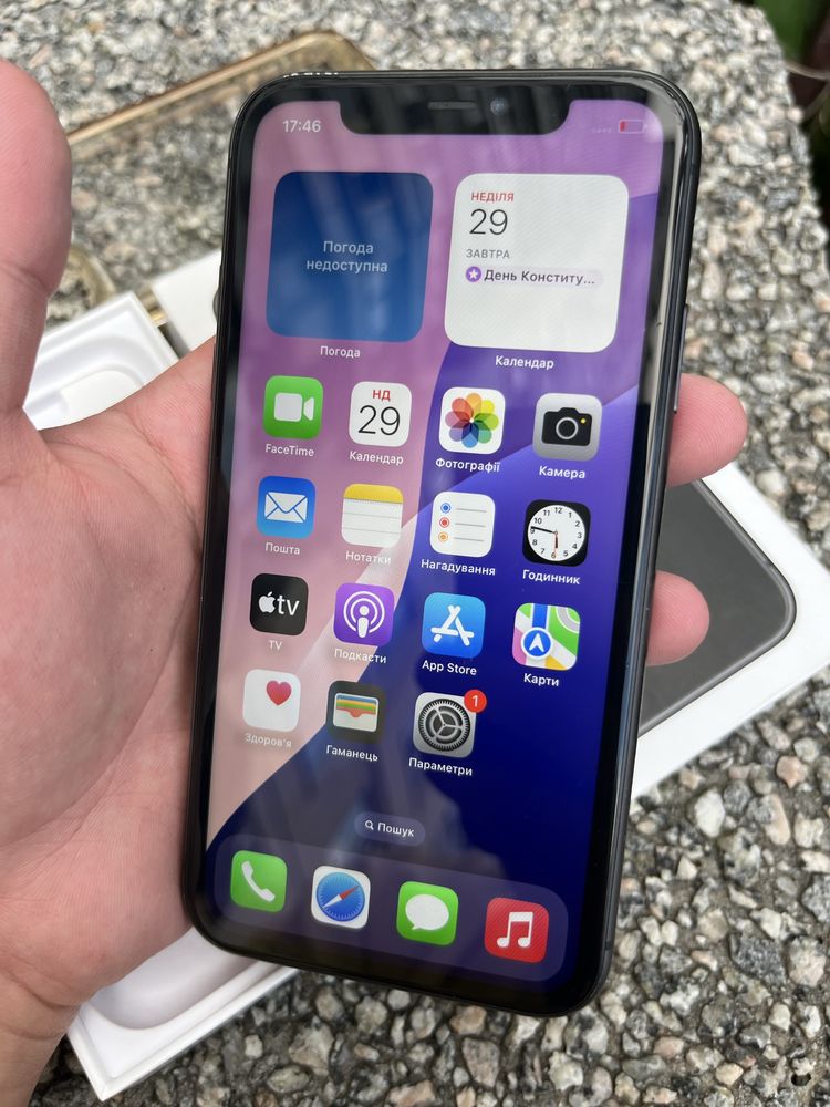 iPhone 11 128gb black neverlock