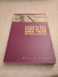 Como se faz uma Tese em Ciências Humanas - Umberto Eco