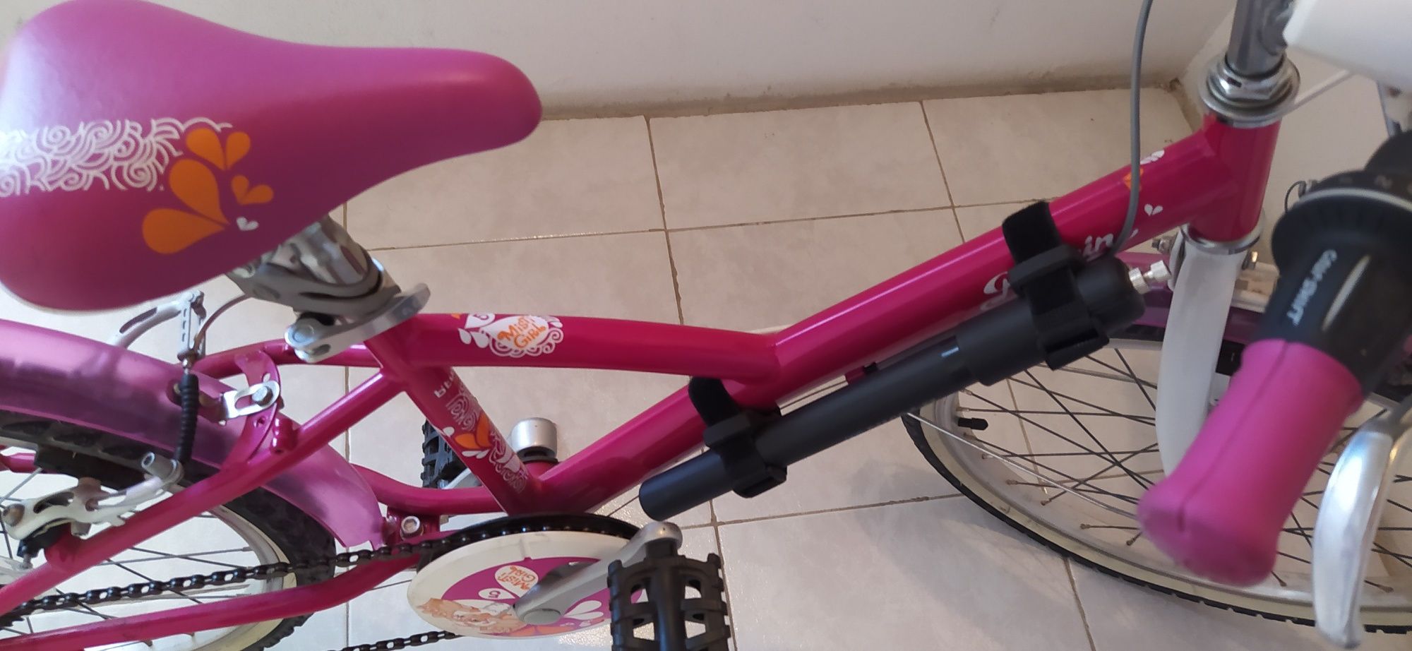 Bicicleta   btwin rapariga