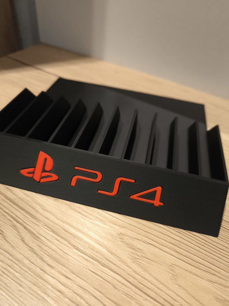Stojak podstawka na gry PS1 PS2 PS3 PS4 PS5 XBOX Nintendo Switch