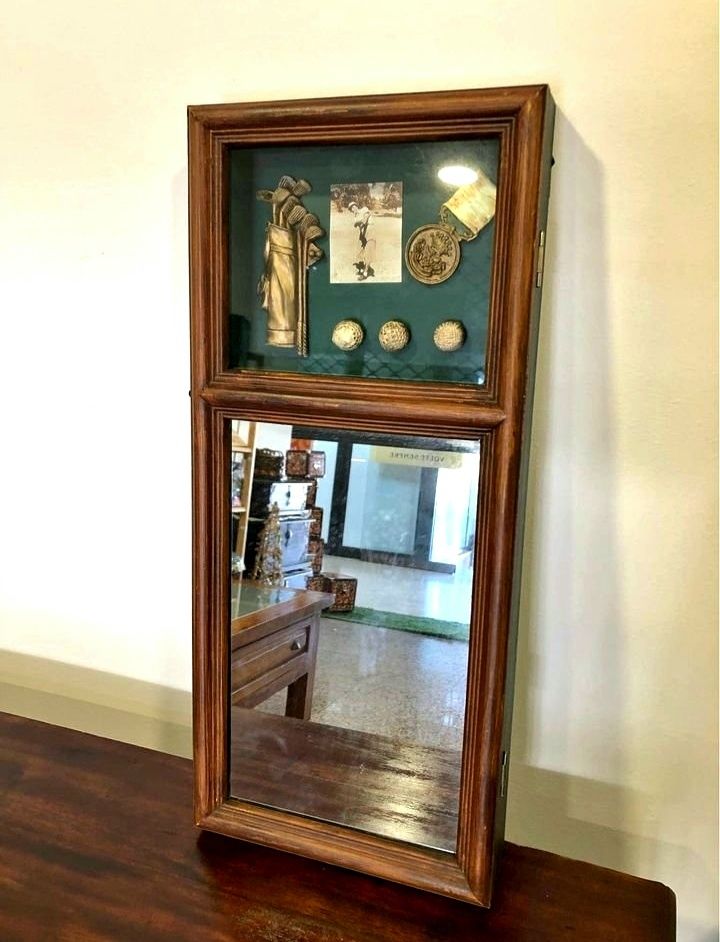 Movel Vitrine Espelho Chaveiro Ann Casey 1957 Golfe Vintage