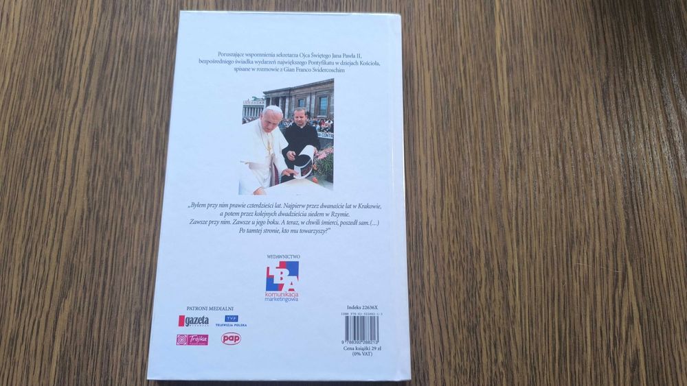 Książka Stanisław Dziwisz Świadectwo