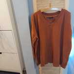 Bonprix, sweter brązowy rozmiar 52/54