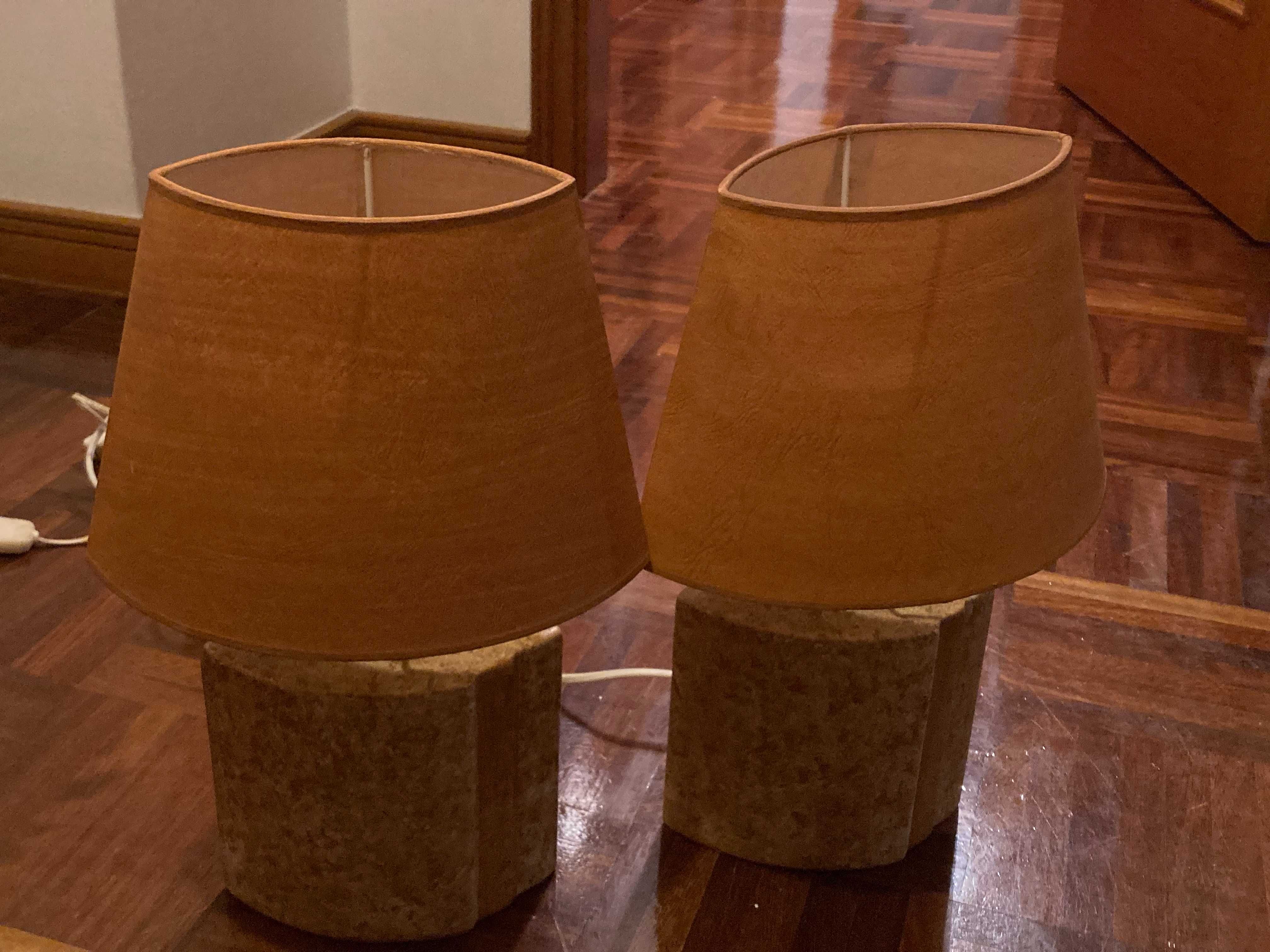 Conjunto de 4 candeeiros