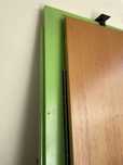 2 camas em 1 em mdf lacado a verde
