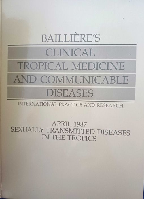 Bailliere's Clinical Tropical Medicine and Communicable Diseases