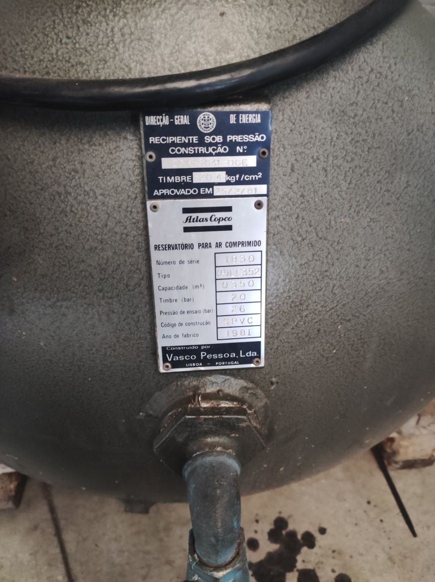 Compressor atlas copco