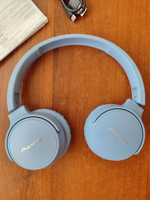 Słuchawki Pioneer niebieskie