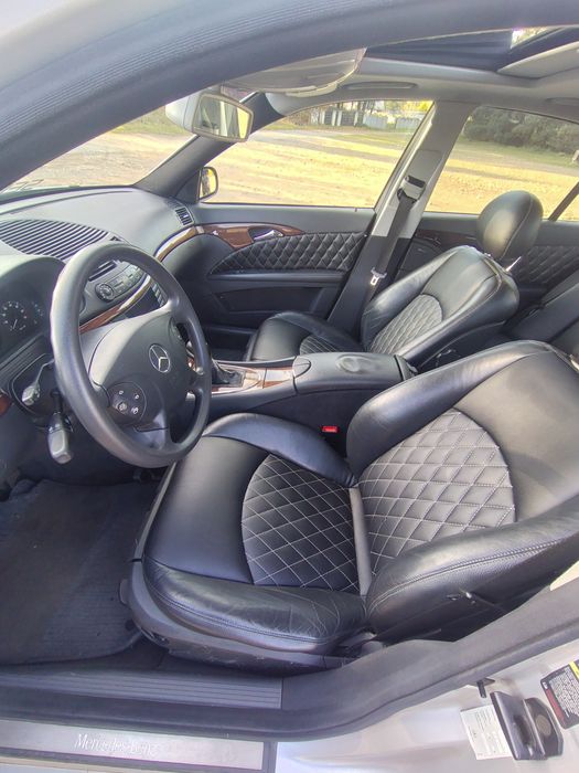 Mercedes W211 Kompressor • LED • E500 hamulce • 20” felgi • Bez rdzy!