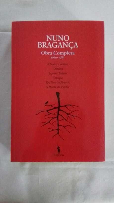 "Obra Completa" de Nuno Bragança | Livro está novo