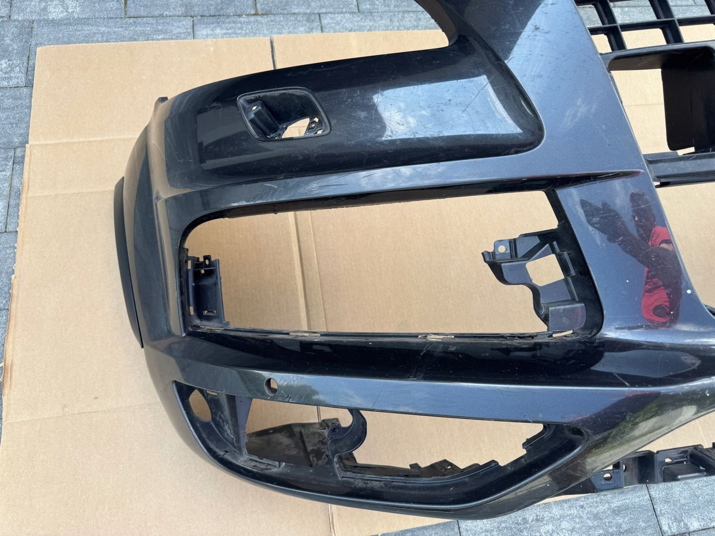 ZDERZAK PRZÓD AUDI Q7 4L LIFT 2010-2015 S-LINE ORYGINAŁ NIE KLEJONY