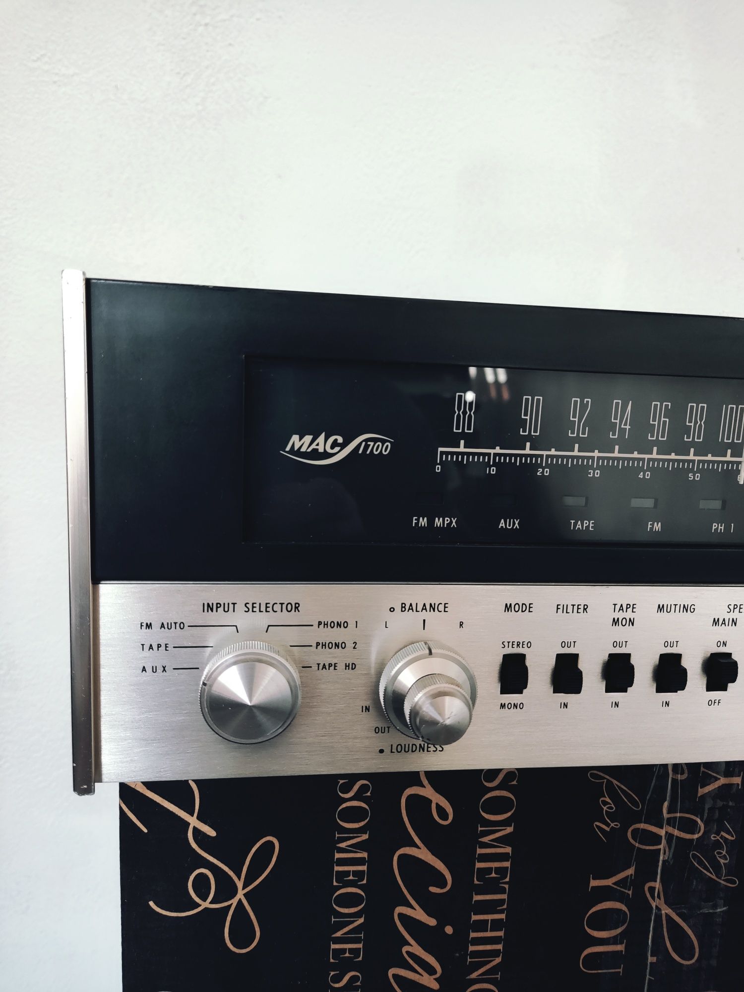 MAC 1700 McINTOSH Amplituner wzmacniacz lampowy