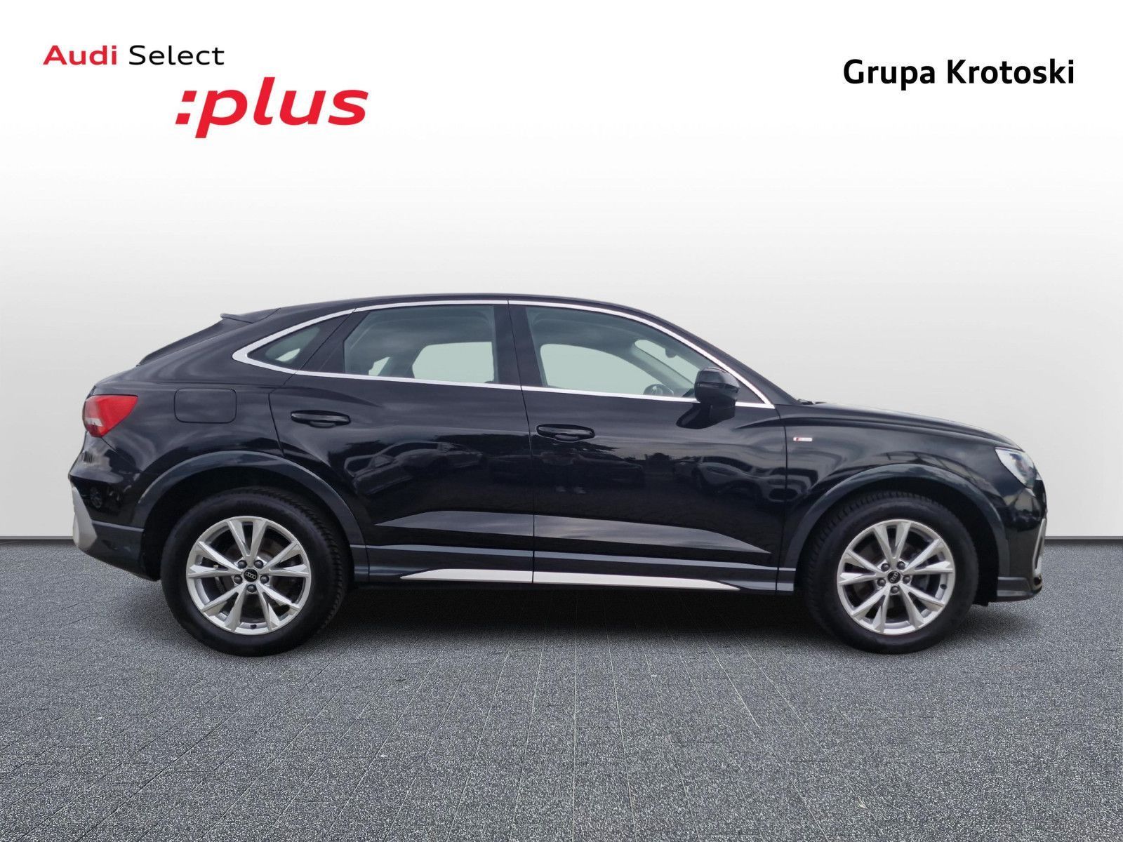 Audi Q3 Sportback Navigacja Virtual Cokpit Kamera Klimatyzacja Tempomat S-Line