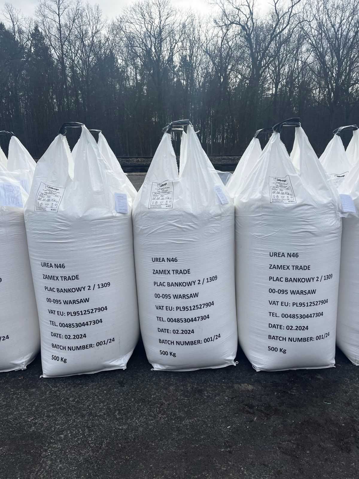 Mocznik N46 big-bag 500 kg, cena za 1 tone