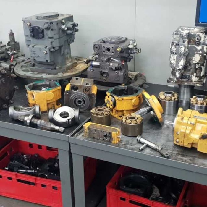 Ремонт насоса гідромоторів bobcat,cat,jcb,case,atlas,hamm,bomag,ammann