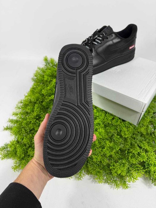 Nike Air Force x Supreme найк аір форс супрім чорні