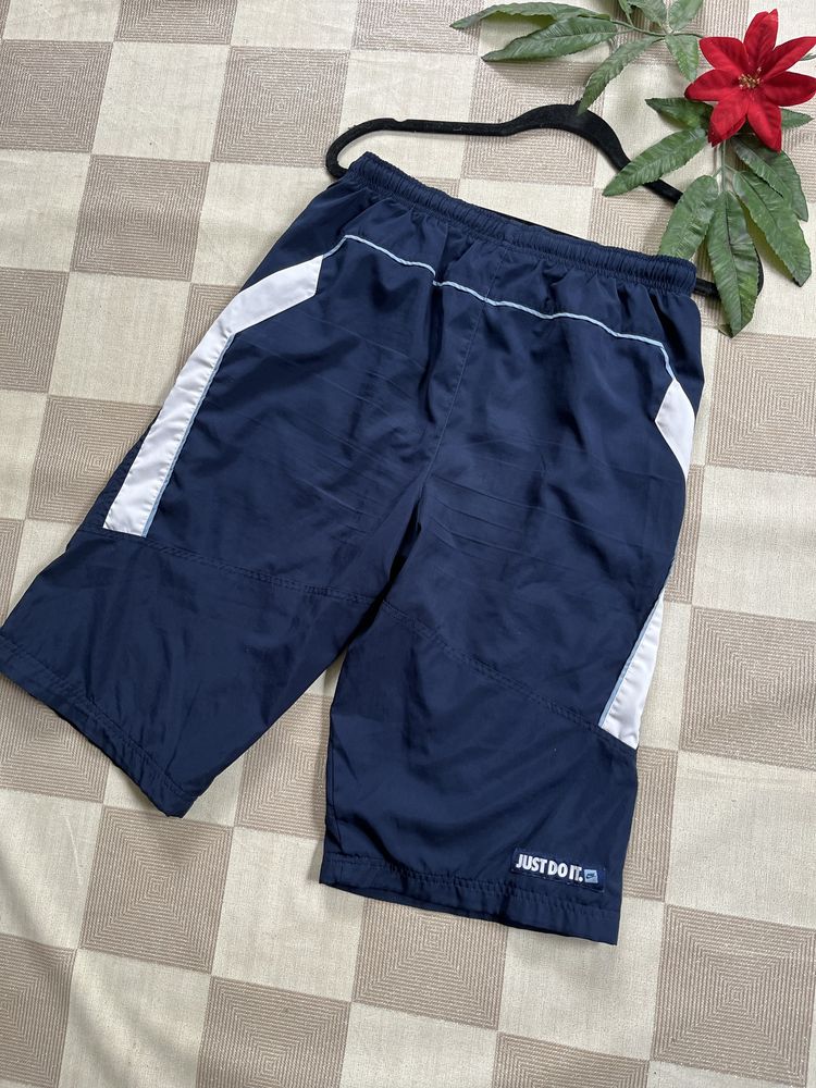 Nike orginał szorty sportowe XL 158/170 spodenki granatowe