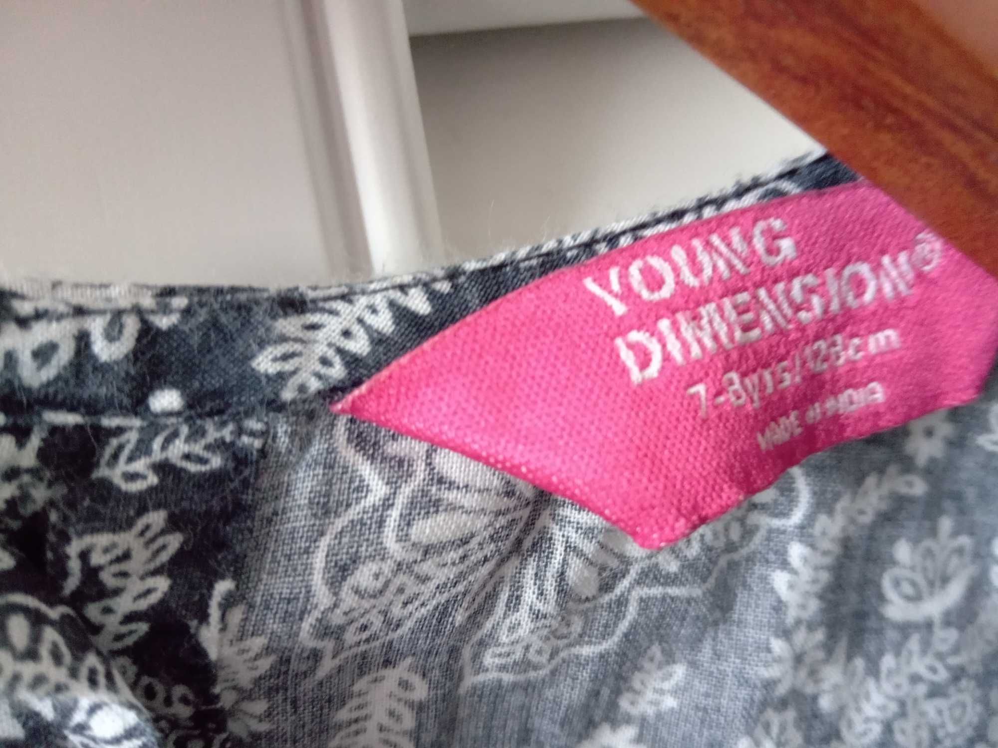 Young Dimension 128 122 granatowa sukienka bez rękawów 128 122