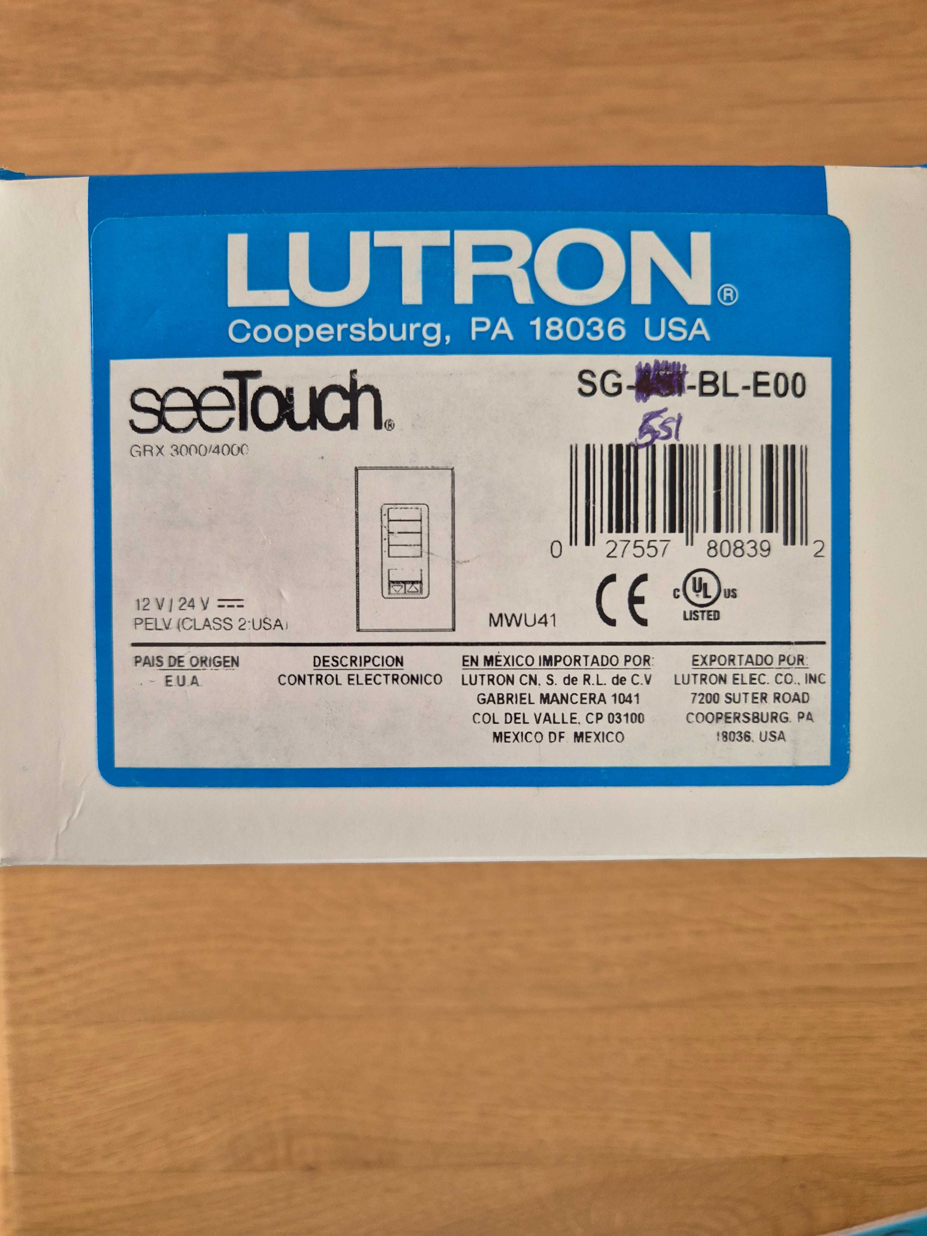 Lutron SG-5SI-BL-E00 Włącznik oświetlenia ze ściemniaczem