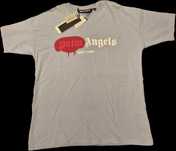 Nowa Jasna bawelaniana koszulka super jakość PALM ANGELS OVERSIZE M