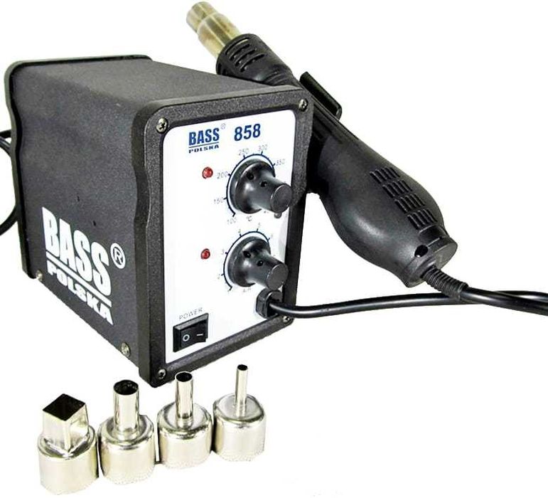 BASS POLSKA Lutownica Spawarka Do Plastiku Stacja Lutownicza BP4854