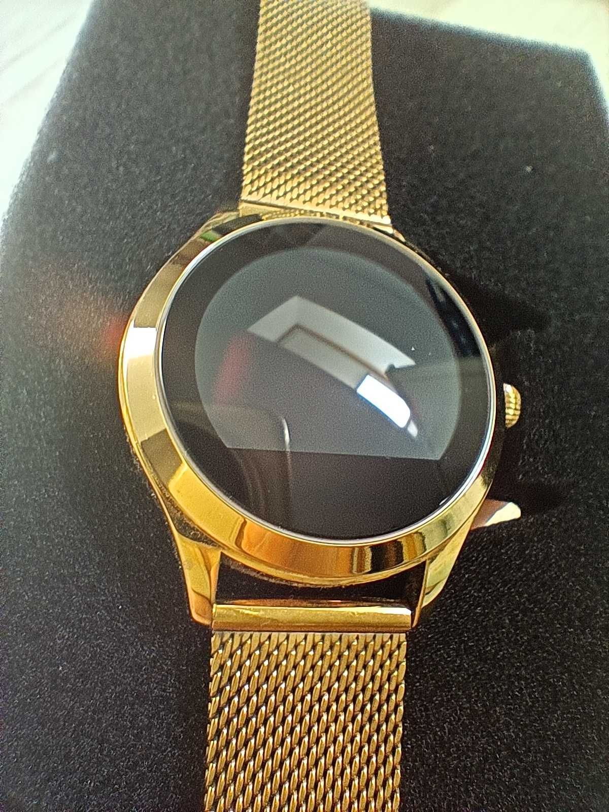 Smartwatch Giewont GW300 Gold/Black (jak NOWY, założony kilka razy)