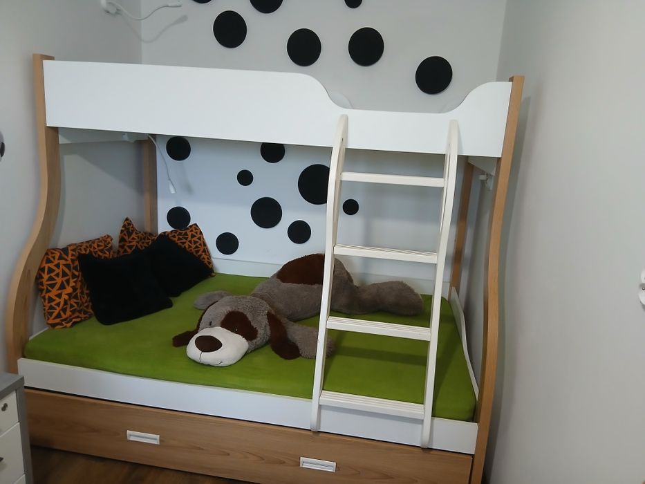 Łóżko piętrowe-3 oddzielne spania