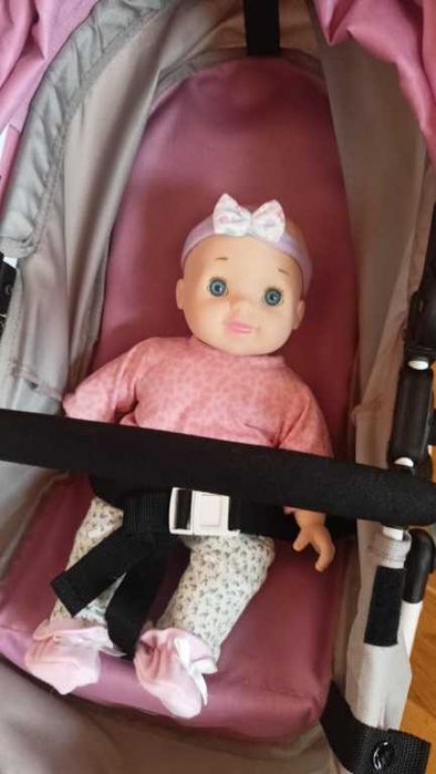 Wózek dla lalki - jak nowy! Gondola i spacerówka w jednym!