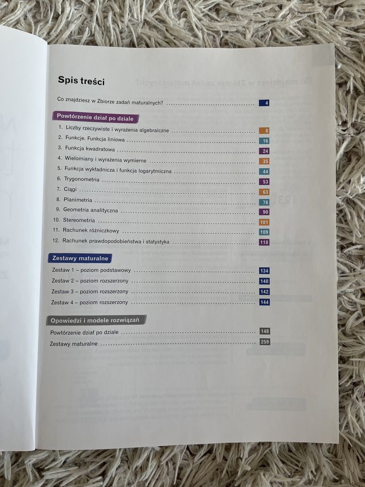 Zbiór zadań maturalnych matematyka