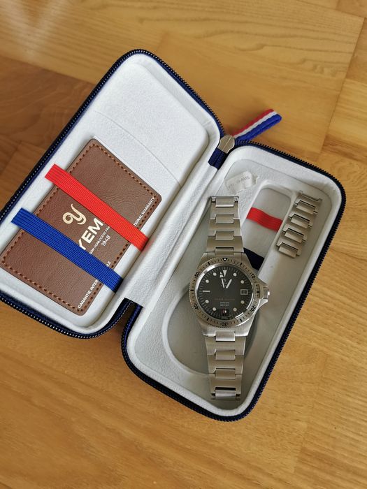 Zegarek Yema Superman French Air Force Steel Limited Edition YAA41-AMS